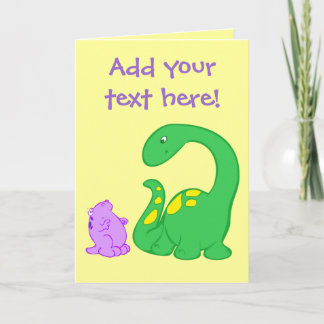 Cartão Dino Friends