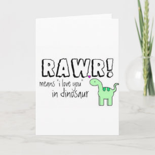 Cartão Dino Lingo