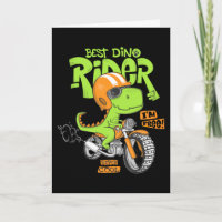 Dinossauro andando de moto