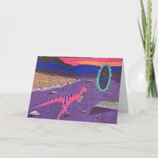 Cartão Dinossauro Cheeky