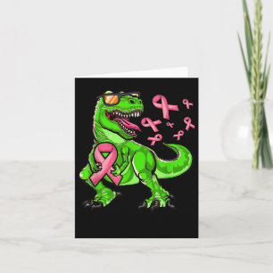 Cartão Dinossauro T-rex do Cancer da mama, Cancer A da ma