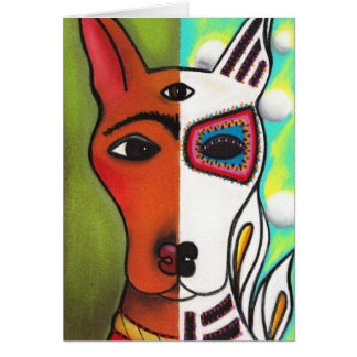 Cartão Dios de Los Muertos