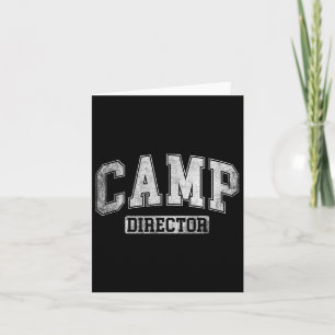 Cartão Diretor do Camp Conselheiro Conselheiro Engraçado 