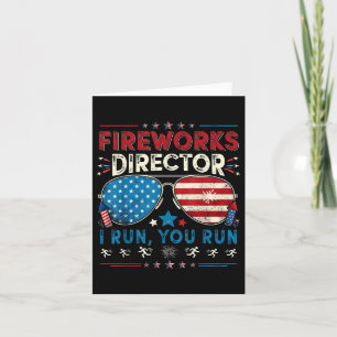 Cartão Diretora De Fogos De Artifício Eu Lhe Lanço Engraç