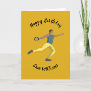 Cartão Discus Thwing