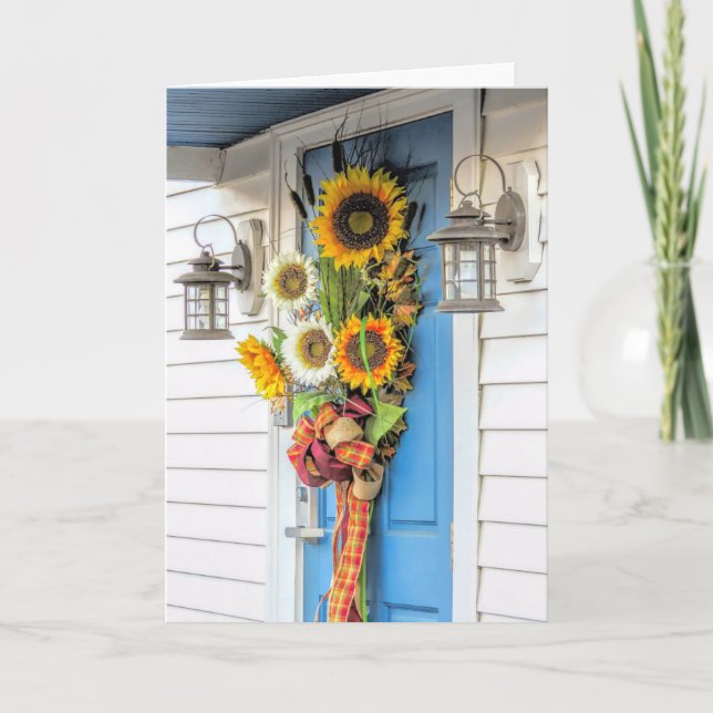 Cartão Disposição de queda da porta frontal (Frente)