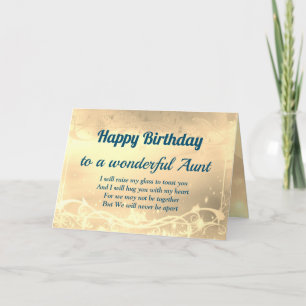 Cartão Distance Happy Birthday Tunt Card