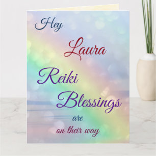 Cartão Distance Reiki recebe boas saudações