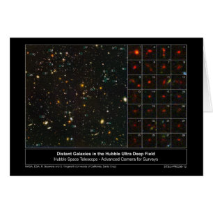 Cartão DistantGalaxiesInUltraDeepField-2006-12
