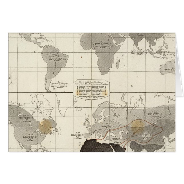 Cartão Distribuição de roedores e animais (Frente Horizontal)