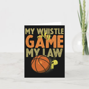 Cartão Diversão Bysketbyll Refere Citações Gift I Hoops R