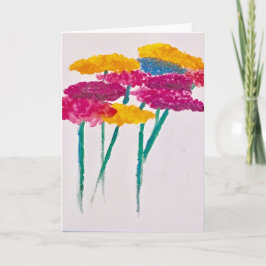 Cartão Diversão Zinnia
