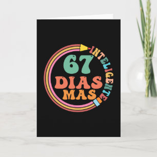 Cartão Divertido 67 Dias De Professor De Espanhol Meme Ma