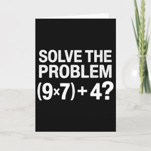 Cartão Divertido 67 Meme Pemdas Professor de Matemática B