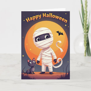 Cartão Divertido de Halloween