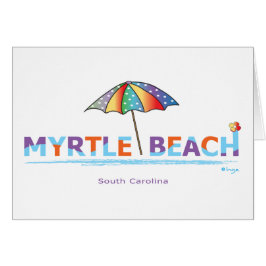 Cartão Divertido Myrtle Beach, SC