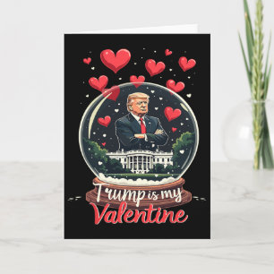Cartão Divertido Trump é meu namorado homens mulheres apo
