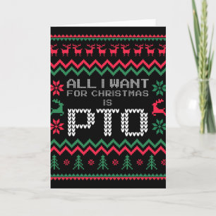 Cartão Divertido Tudo Que Eu Quero Para O Natal É Pto Cam