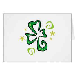 Cartão Divertimento do trevo