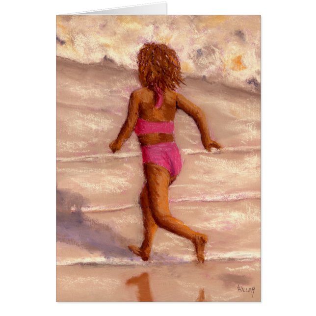 Cartão Divertimento do verão (Frente)