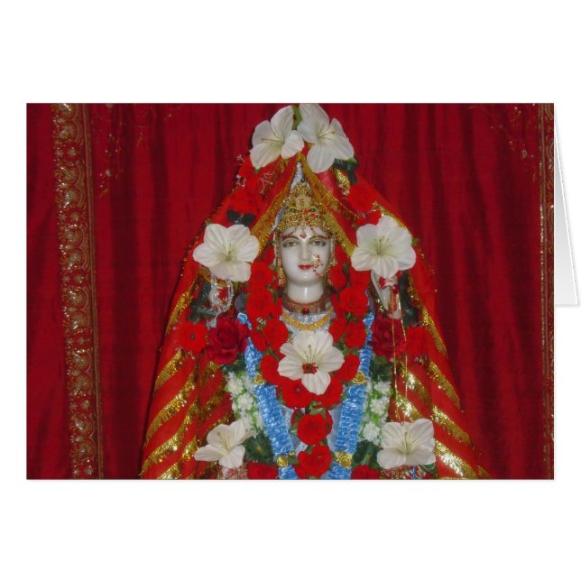 Cartão divino da mãe (Frente Horizontal)