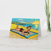 Divirta-se ao Sol | Cute Retro Pinup