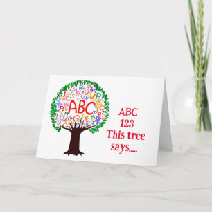 CARTÃO DIVIRTA-SE NO SEU "1º DIA NO JARDIM DE INFÂNCIA"