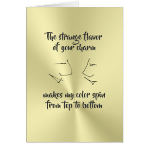 Cartão Divirta-se para geeks de ciência e física