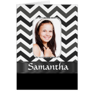 Cartão Divisa preta e branca