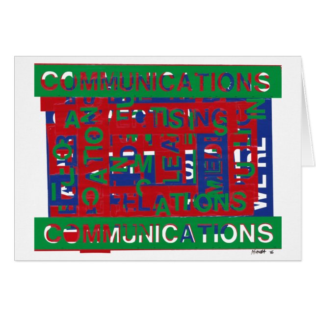 Cartão Divisão Comunicação (Frente Horizontal)