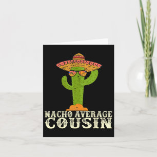 Cartão Dizido Dito de Meme da Festa do Cinco De Mayo Nach