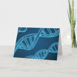 Cartão DNA Double Helix