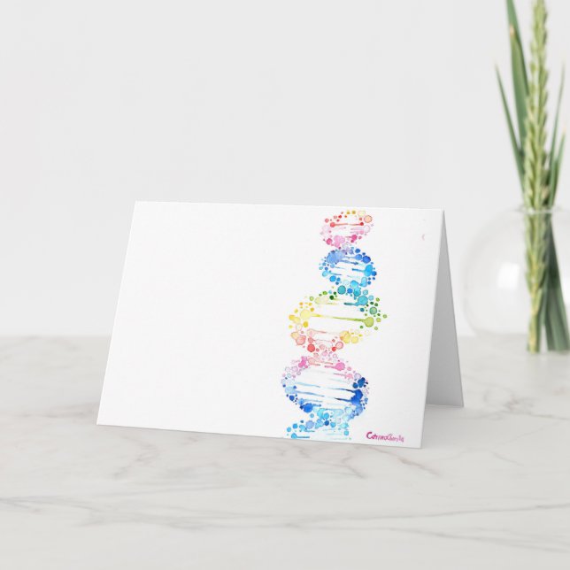 Cartão DNA, o espião da vida (Frente)