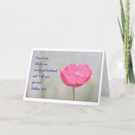 Cartão do 11:28 de Matthew