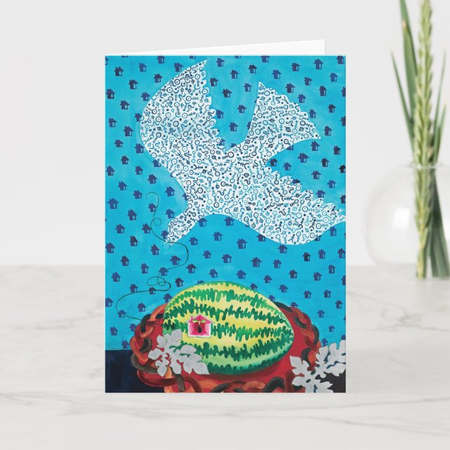 Cartão do acordo por Catharine Kim Woodin (Frente)