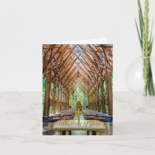 Cartão Do Altar Pensando Em Você