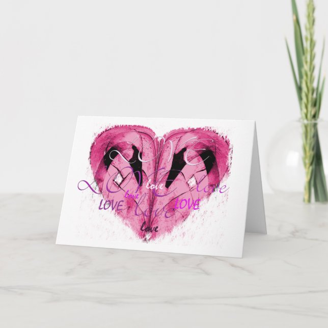 Cartão do amor (Frente)