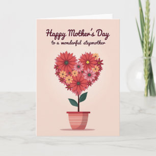 Cartão do Amor das Mães em Flor