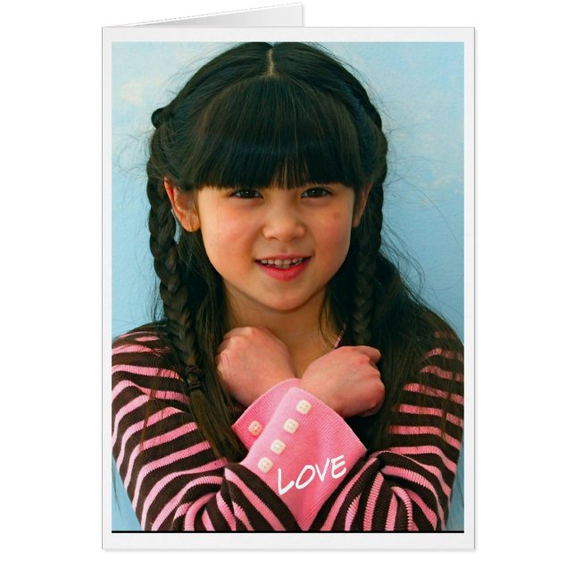 Cartão do AMOR de SLG (Frente)