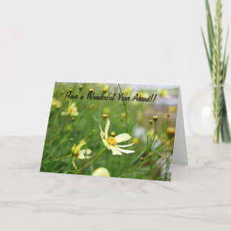 Cartão do aniversário/ano novo