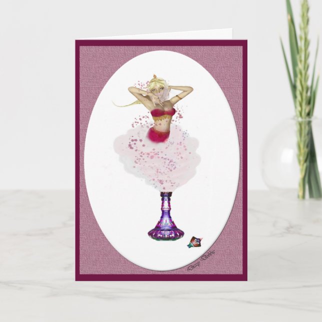 Cartão do aniversário de Jeanie (Frente)