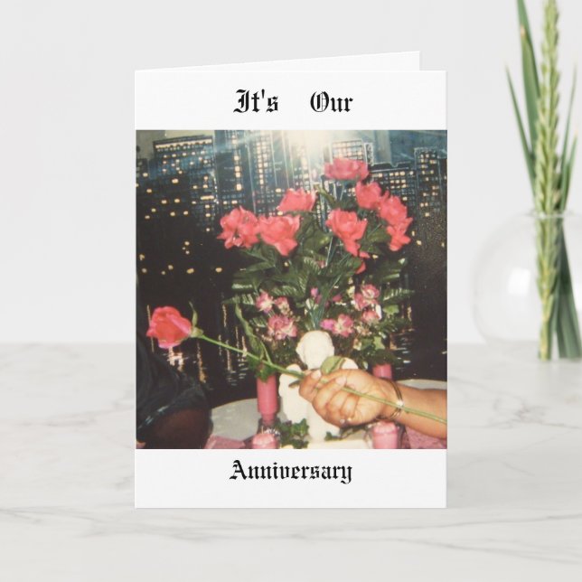 Cartão do aniversário do afro-americano (Frente)