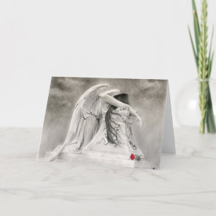 Cartão do Anjo Chorão