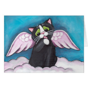 Cartão do anjo-da-guarda