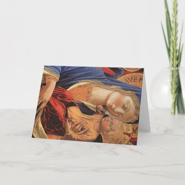 Cartão do anjo de Madonna (Frente)