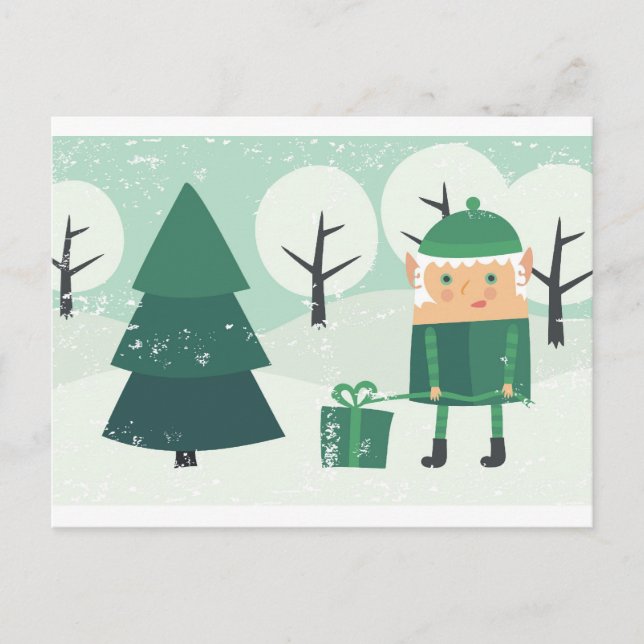 cartão do ano novo (Frente)