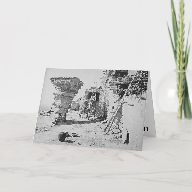 Cartão do apoio do Hopi (Frente)