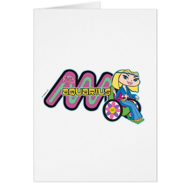 Cartão do Aquário (Frente)