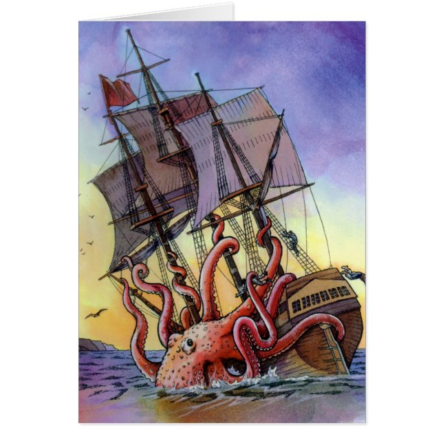 Cartão do ataque de Kraken (Frente)