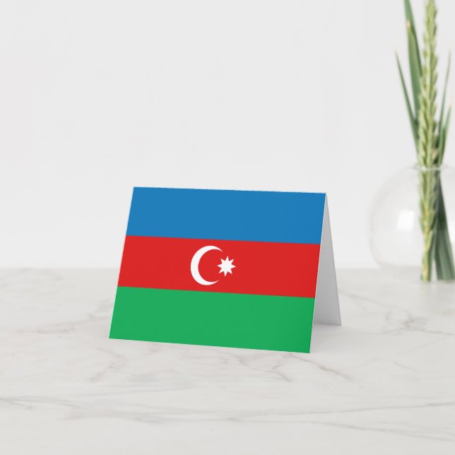 Cartão do Azerbaijão (Frente)